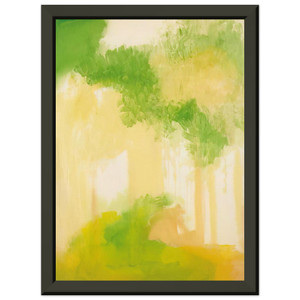 Esteban Vicente  UNTITLED 2000 N2 Premium Metal Framed Art Print / Poster