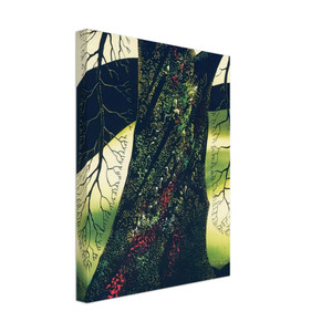 Eyvind Earle  Oak Tree Canvas