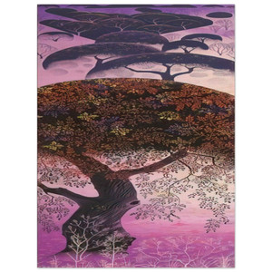 Eyvind Earle  California Tapestry Wood Print