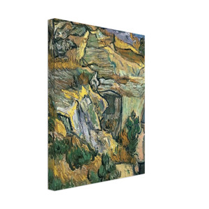 Vincent van Gogh  Entrance to a Quarry near Saint Remy Canvas
