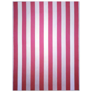 Daniel Buren White acrylic on white red striped fabric 1970 Aluminum Print