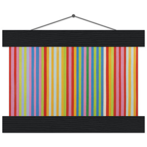 Gene Davis  Red Chatterbox  1967 Museum-Quality Matte Paper Poster with Hanger