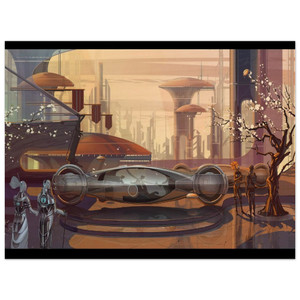 Syd Mead  Syd Mead N10 Wood Print