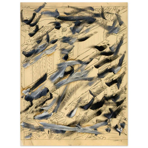 Gerhard Richter  TOWNSCAPE 1968 6 Aluminum Print