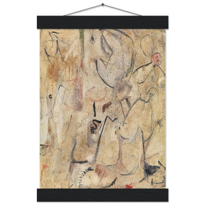 Helen Frankenthaler  Beach 1950 Museum-Quality Matte Paper Poster with Hanger