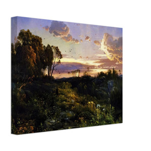 Thomas Moran  Dusk Wings Canvas