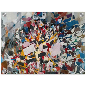 Robert Goodnough  Upward Direction  1988 Acrylic Print