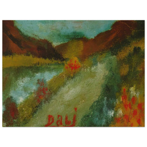 Salvador Dali  LANDSCAPE 2 N2 Wood Print
