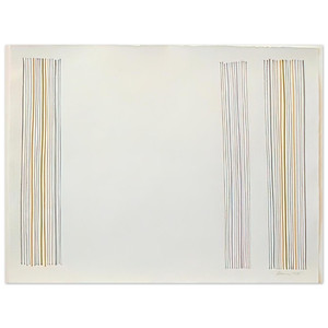 Gene Davis  Untitled  1981 N1 Aluminum Print