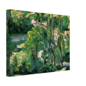 Paul Cezanne  Cote du Galet at Pontoise Canvas