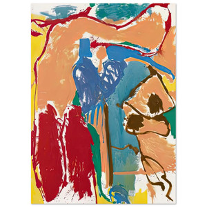 Helen Frankenthaler  Mediterranean Thoughts 1960 Fine Art Poster / Art Print