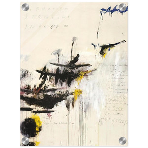 Cy Twombly  Quattro stagioni I Inverno Acrylic Print