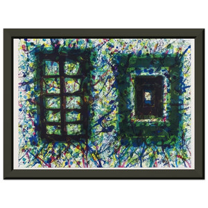 Sam Francis Concert Hall Set III SF232 Metal Framed Art Print