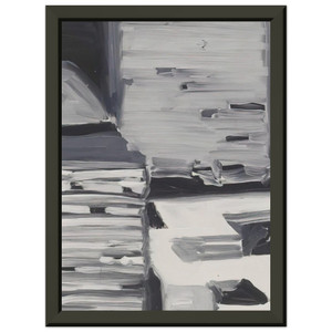 Gerhard Richter  TOWNSCAPE 1968 4 Premium Metal Framed Art Print / Poster