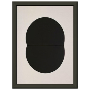 Ellsworth Kelly Study for White Plaque Bridge Arch and Reflection Art Print