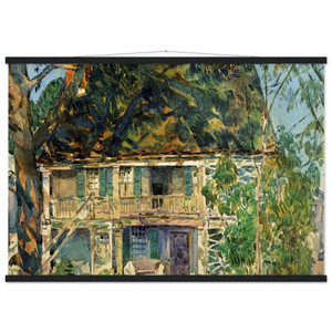 Childe Hassam  The Brush House Museum-Quality Matte Paper Poster with Hanger