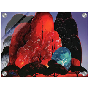 Eyvind Earle  Blazing Glory Acrylic Print