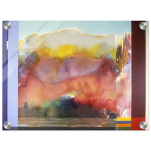 Ronnie Landfield  Rite of Spring  1985 Acrylic Print