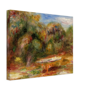 PierreAuguste Renoir  In the Garden at Collettes in Cagnes Canvas