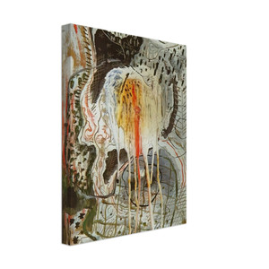 Salvador Dali  NUDE WOMAN IN AN ARMCHAIR Canvas