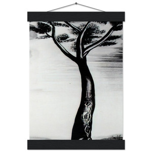 Salvador Dali  The Tree N3 Museum-Quality Matte Paper Poster with Hanger