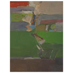 Richard Diebenkorn  Berkeley 13 Wood Print