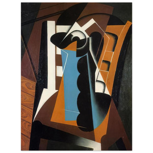 Juan Gris  STILL LIFE ON A CHAIR 1917 Aluminum Print
