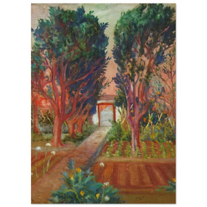 Salvador Dali  THE VEGETABLE GARDEN OF LLANER Fine Art Poster / Art Print