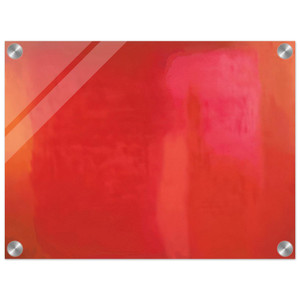 Esteban Vicente  RED FIELD 1972 Acrylic Print