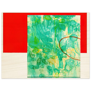 Sam Gilliam  Bluest Wood Print