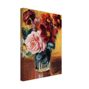 PierreAuguste Renoir  FLOWERS IN A VASE N4 Canvas