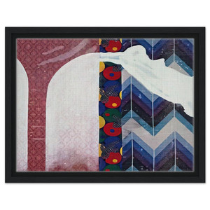 Sigmar Polke  UNTITLED LENS PAINTING 2007 Framed Canvas