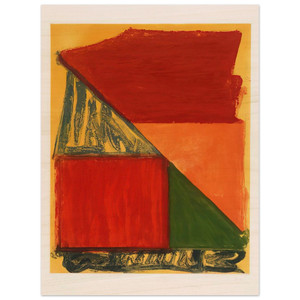 John Hoyland  Dido  1979 Wood Print