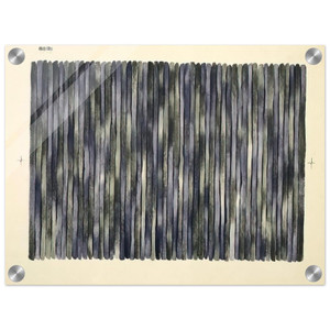 Gene Davis  Adams Rib  1980 Acrylic Print