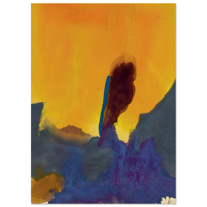 Helen Frankenthaler  Glow II  1968 Fine Art Poster / Art Print