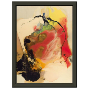 Paul Jenkins  Pompeys Head  1958 Premium Metal Framed Art Print / Poster