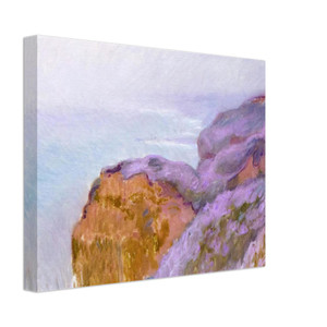 claude monet  At Val SaintNicolas near Dieppe Canvas