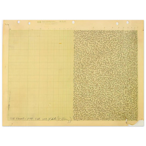 Keith Haring  UNTITLED FOR KENNY 1979 N1 Aluminum Print