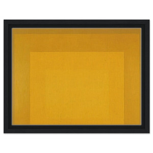 Josef Albers Homage to Square Study Departing in Yellow 1964 Canvas