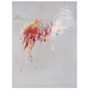 Cy Twombly  Nine Discourses on Commodus Part V Aluminum Print
