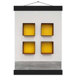 Donald Judd Untitled JUDDO0243A 1991 Museum-Quality Matte Poster Hanger