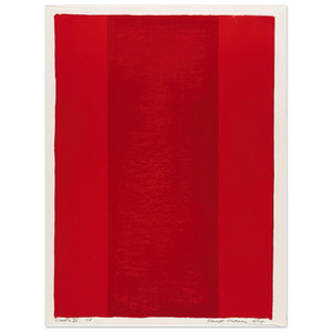 Barnett Newman  Canto XV Aluminum Print