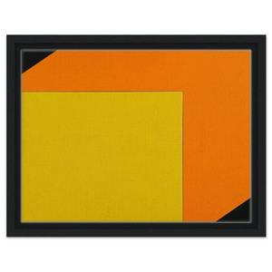 Ellsworth Kelly  Yellow Orange Framed Canvas