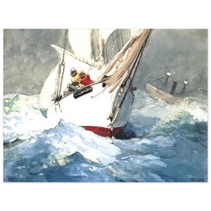 Winslow Homer  DIAMOND SHOAL Aluminum Print
