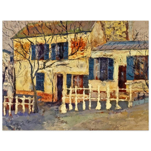Maurice Utrillo  LAPIN AGILE 1 Aluminum Print