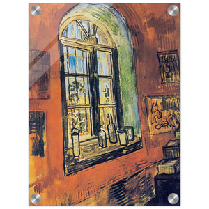 Vincent van Gogh  Window of Vincents Studio at the Asylum Acrylic Print