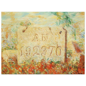 Rene Magritte  THE SMILE 1943 Wood Print