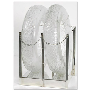 Robert Rauschenberg  UNTITLED GLASS TIRES 1997 Fine Art Poster / Art Print