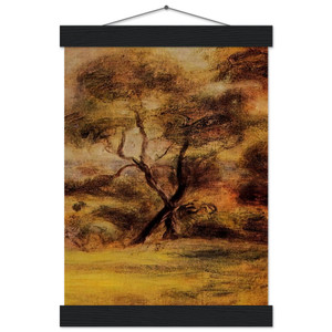 Pierre-Auguste Renoir A Walk by the Sea Matte Paper Poster with Hanger