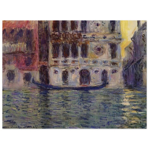 claude monet  Palazzo Dario 3 Aluminum Print